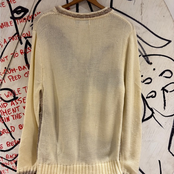 Vintage 80s St Raphael Chunky Knit Bird Sweater - Picture 5 of 5